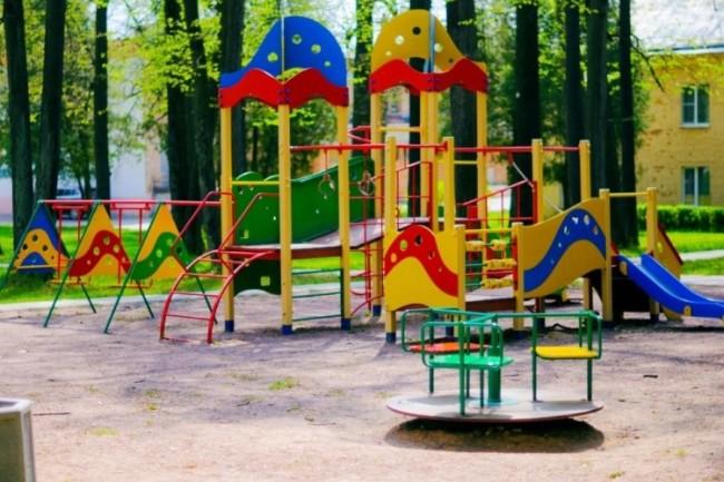 В детском саду Кременчуга появится 8 игровых площадок