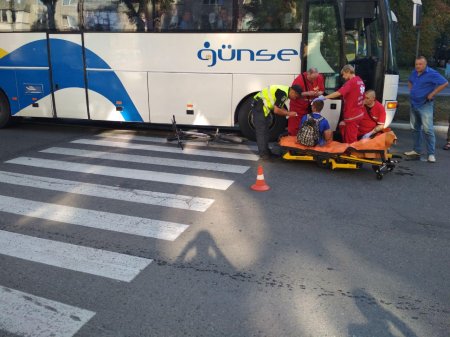 На Полтавщине велосипедист попал под междугородний автобус (фото)