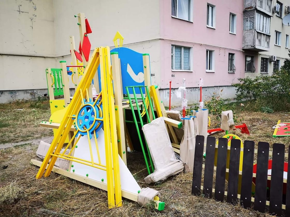 В Кременчуге появится необычная детская площадка (фото)