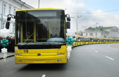 Полтава покупает новые троллейбусы