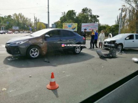 Служебная машина мэра Кременчуга попала в ДТП (фото)