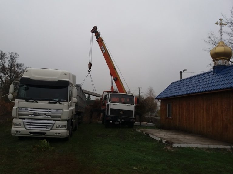 В Миргороде строят новый храм