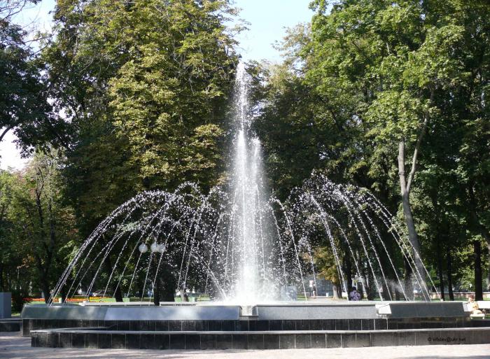 В Полтаве законсервировали фонтаны