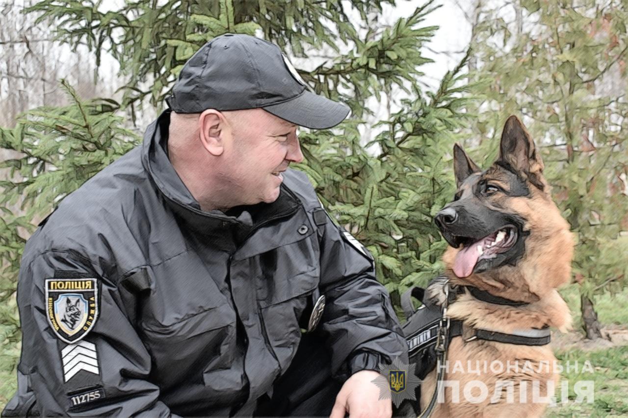 Полтавская полицейская собака стала героиней комикса