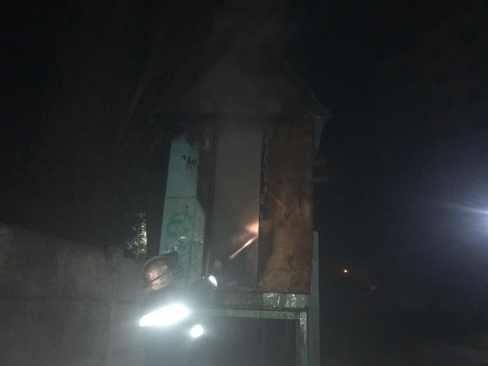 В Кременчуге горела голубятня