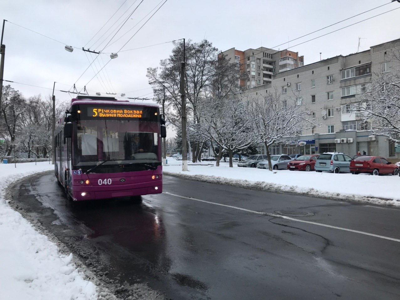 Нарушений в работе общественного транспорта в Кременчуге нет - мэрия