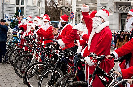 В Кременчуге пройдет новогодний костюмированный велопробег