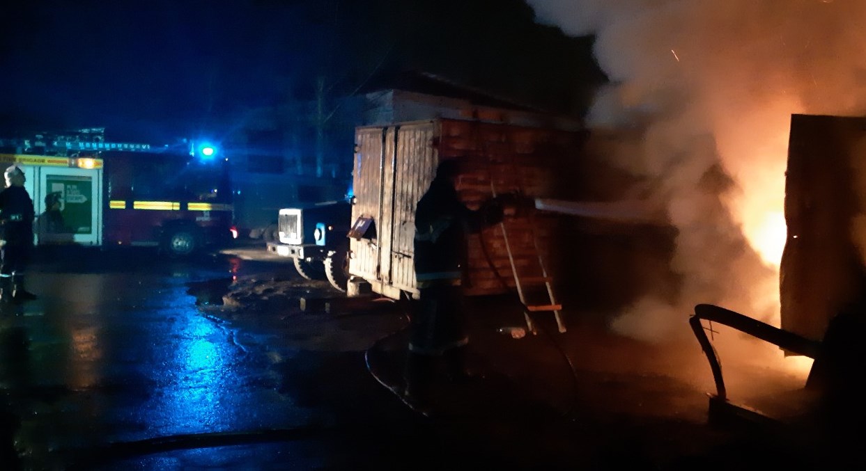 В Кременчуге во время тушения пожара обнаружили тело мужчины