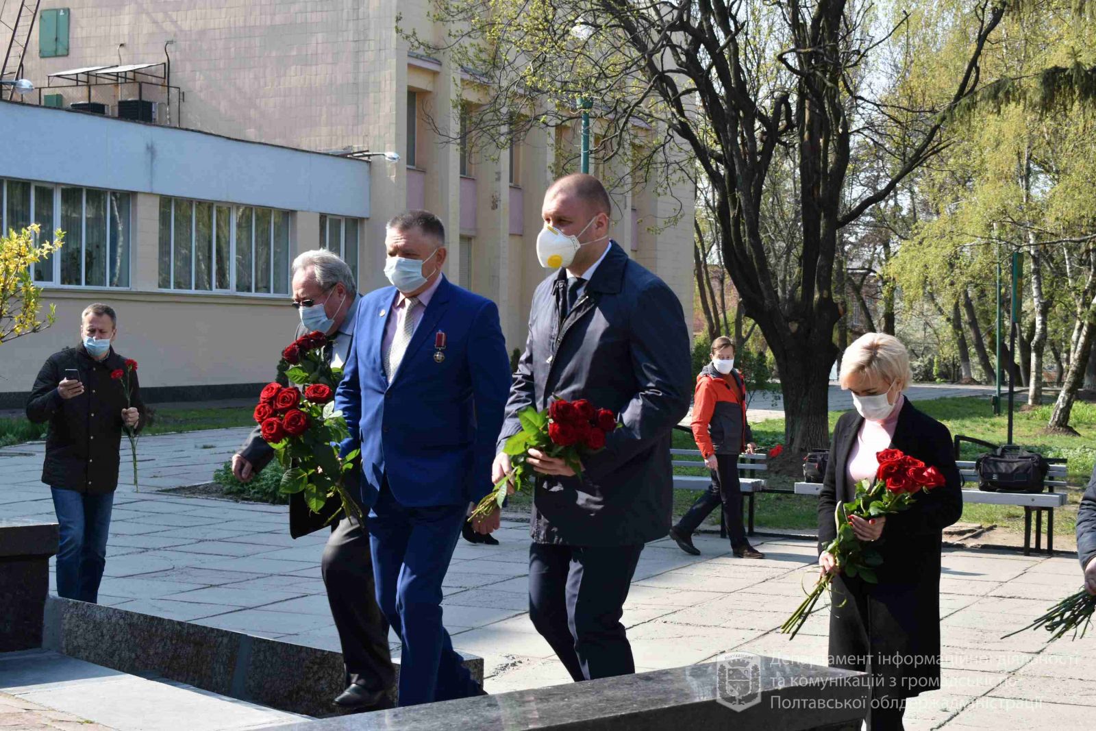 В Полтаве почтили ликвидаторов аварии на Чернобыльской атомной электростанции