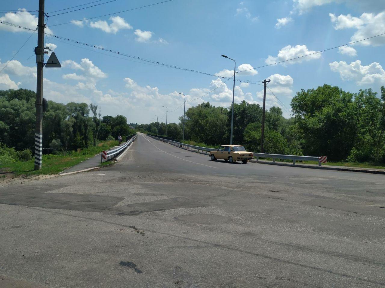 Через Засульский мост полностью восстановлено движение транспорта
