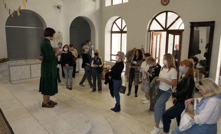 В Полтаве презентовали пешеходный экскурсионный маршрут, посвященный Ивану Мясоедову
