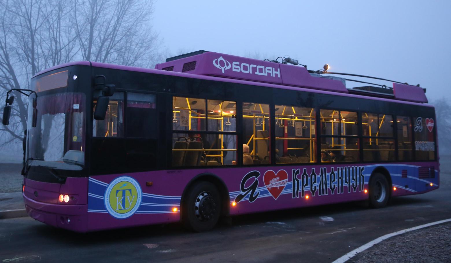 В ближайшее время в Кременчуге появится новый троллейбусный маршрут