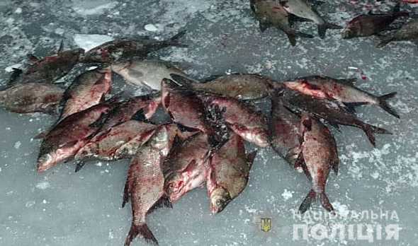 На Полтавщине полицейские разоблачили рыбаков