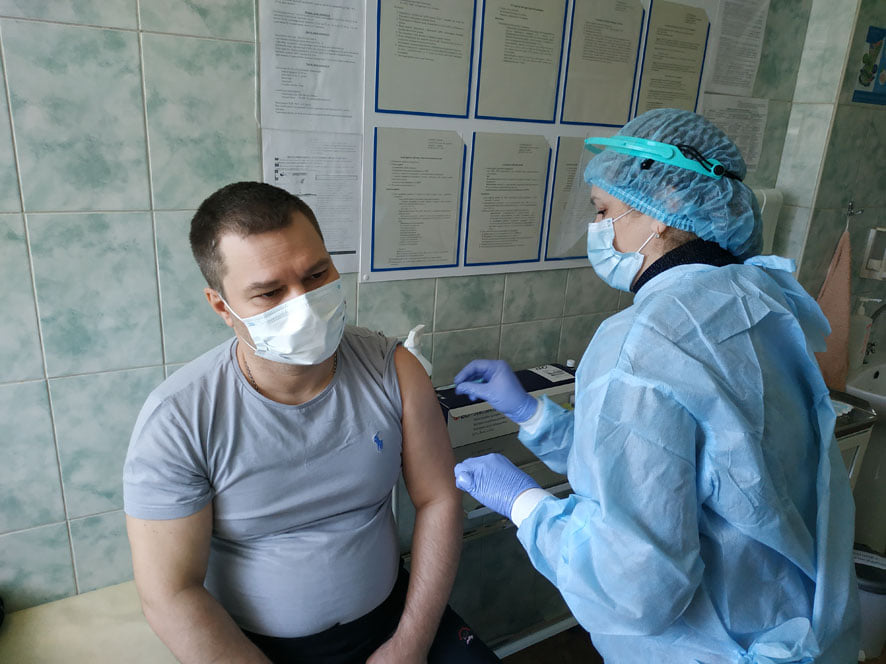 Полтавские спасатели получили прививки от COVID-19