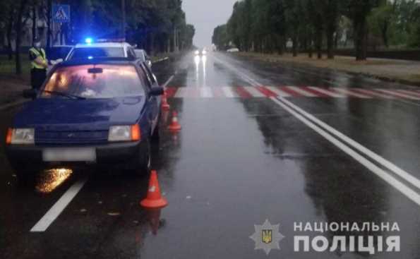 Полицейские Кременчуга устанавливают обстоятельства травмирования пешехода во время ДТП
