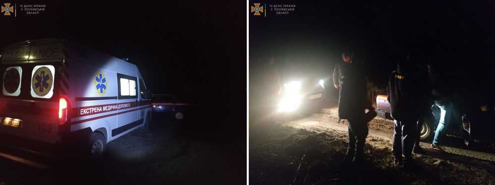 В Полтавском районе спасатели нашли граждан, заблудившихся в лесу