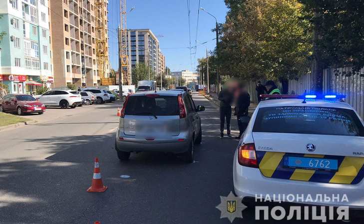 Полиция Полтавщины устанавливает обстоятельства ДТП, в котором травмирован пешеход