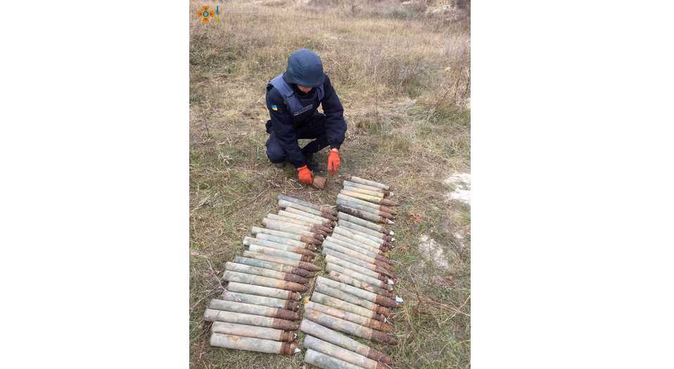 В Полтавском районе пиротехники уничтожили 47 устаревших боеприпасов