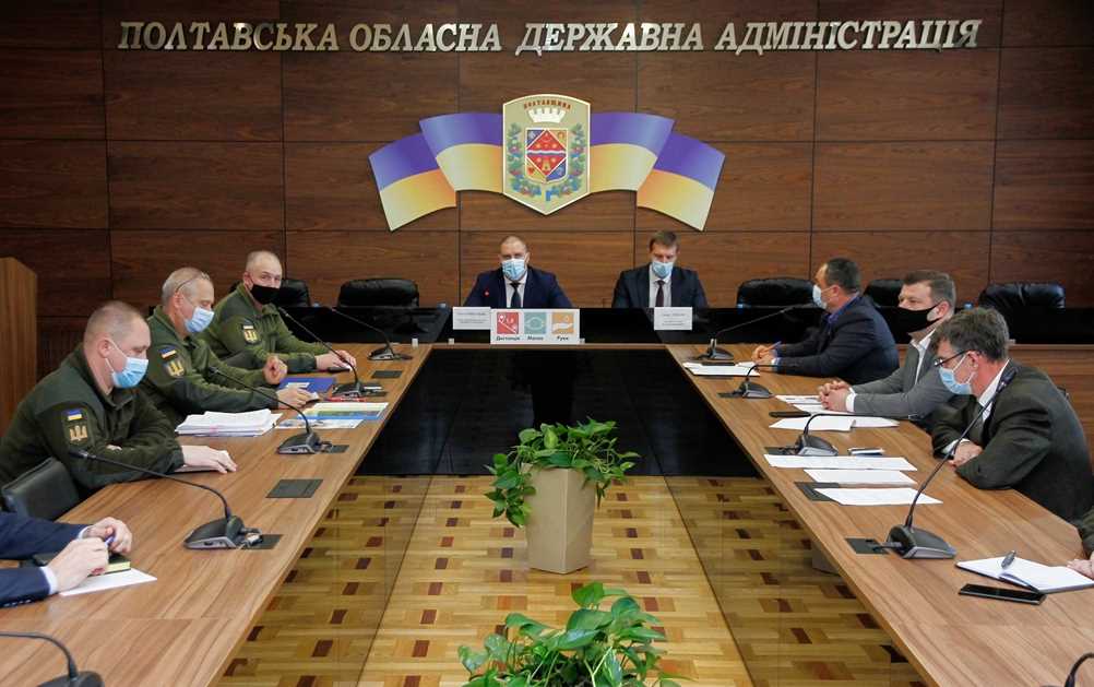 На Полтавщине согласованы места дислокации воинских частей бригады территориальной обороны области