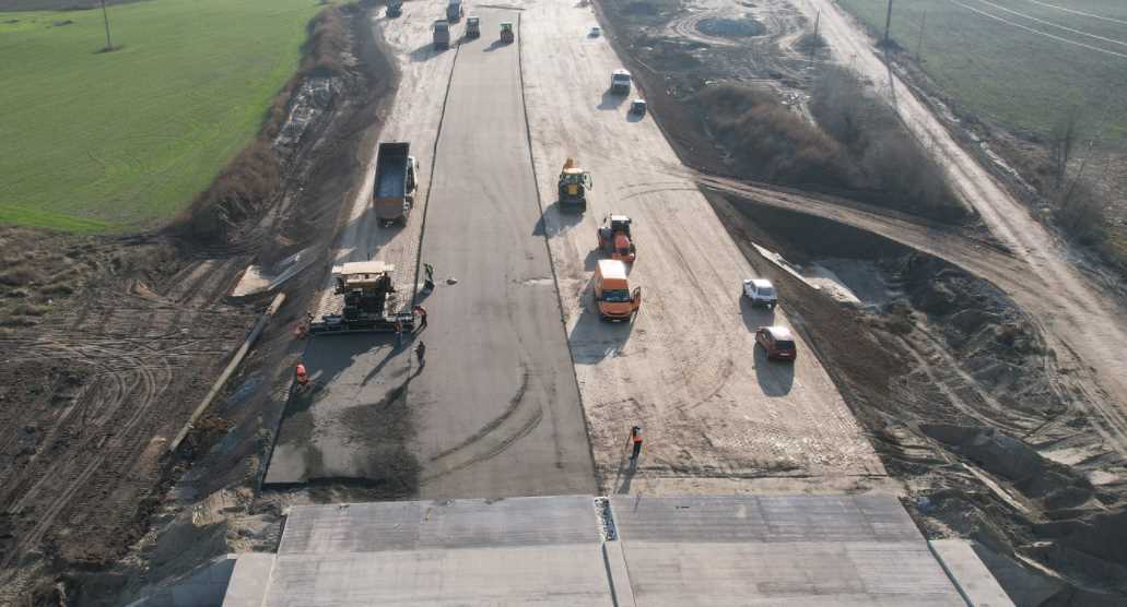 Продолжается строительство обхода г. Решетиловка на автодороге Н-31 Днепр-Решетиловка