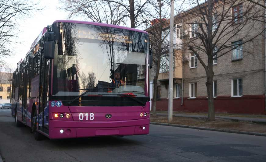 В Кременчуге заработал новый троллейбусный маршрут 15б+