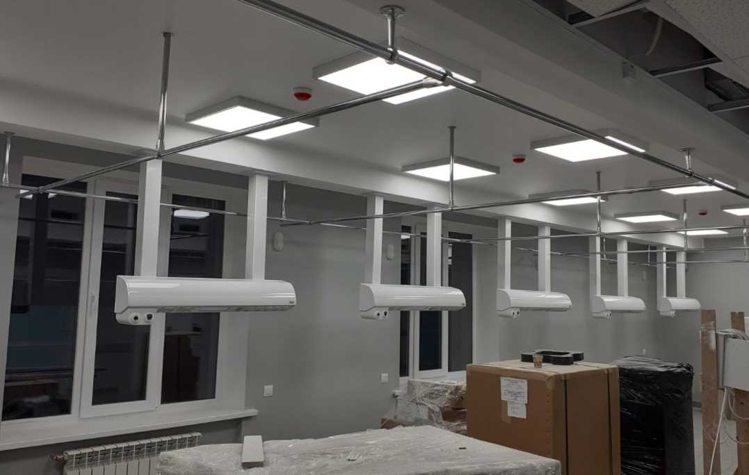 Реконструкция приемного отделения Первой городской больницы Полтавы: завершены строительные работы
