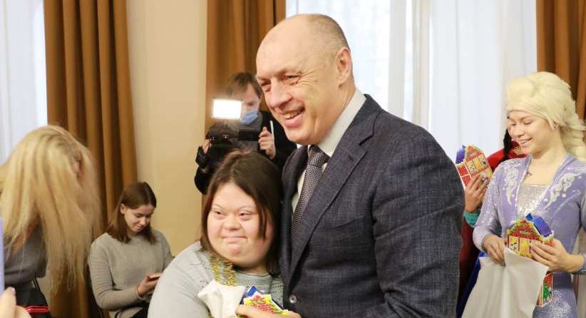 Накануне праздников состоялся утренник  для "солнечных детей"