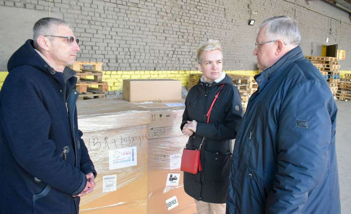 Полтавщина получила гуманитарную помощь от Международной Ассоциации поддержки Украины