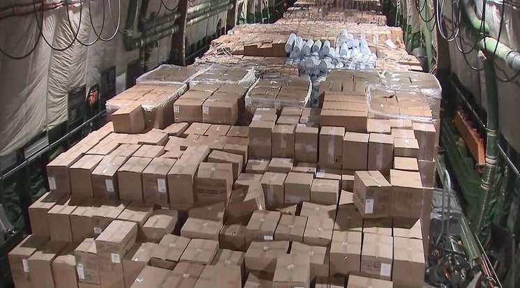 Более 4 тысяч тонн гуманитарной помощи раздали переселенцам на Полтавщине и отправили в Сумщины и Харьковщины