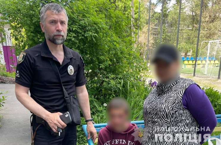 На Полтавщине полиция в течение часа разыскала малолетнего парня