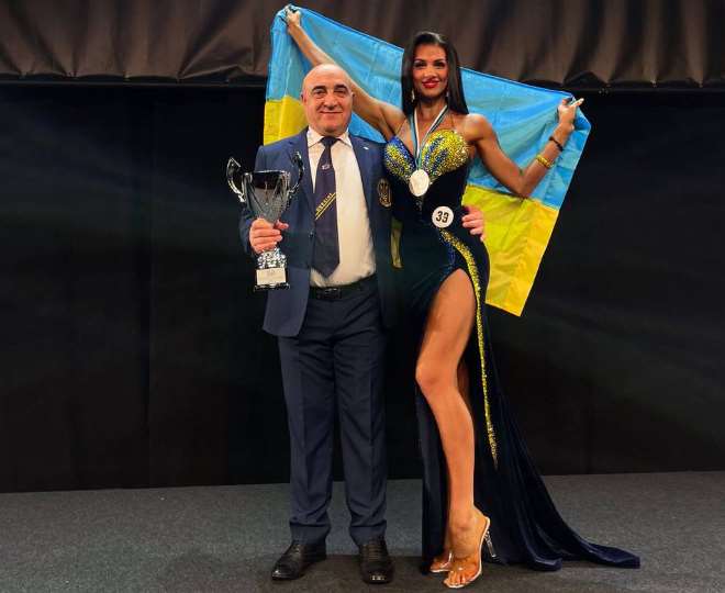Полтавчанка завоевала бронзовую медаль на чемпионате Европы в категории фит-модель