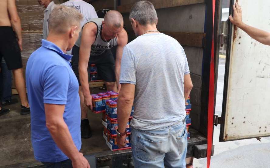 Полтавська громада отримала черговий вантаж гуманітарної допомоги