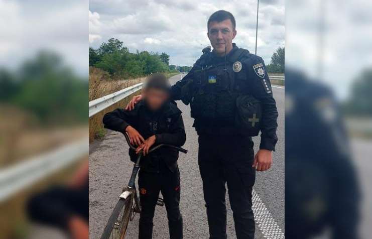 На Полтавщине полиция менее чем за пол часа разыскала без вести пропавшего 13-летнего парня