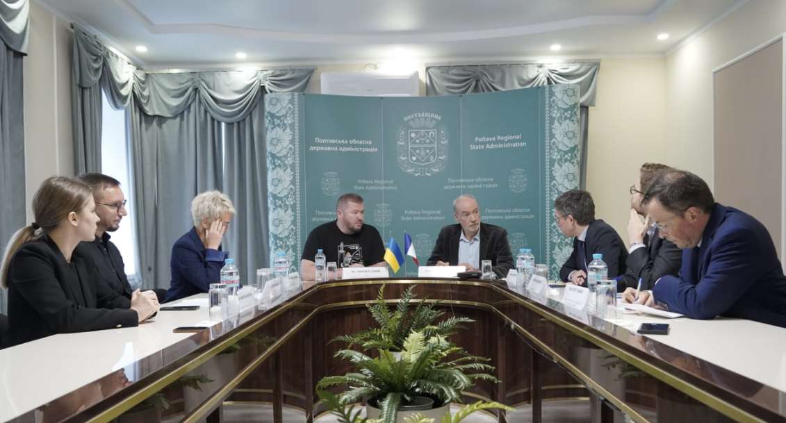 Дмитро Лунін зустрівся з Надзвичайним і Повноважним Послом Франції в Україні паном Етьєном де Понсеном