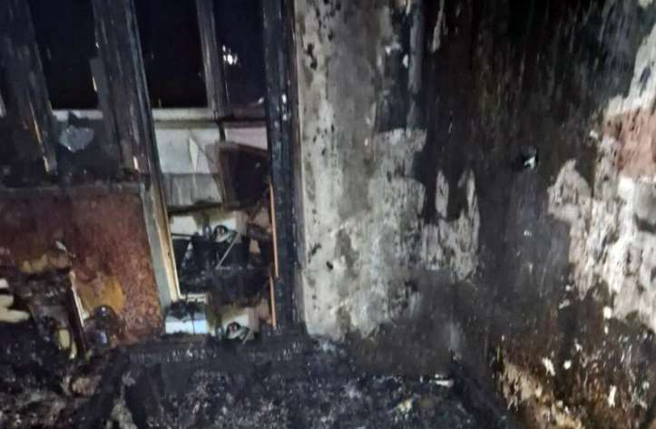 Поліція Полтавщини встановлює обставини пожежі, внаслідок якої загинув чоловік