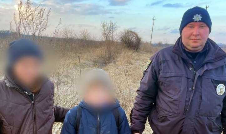На Полтавщині поліція менш ніж за годину розшукала безвісно зниклого малолітнього хлопчика