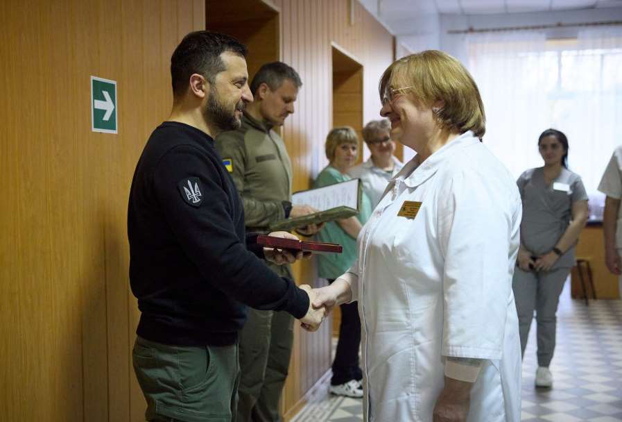 Володимир Зеленський відвідав у Полтаві нещодавно створений Центр реабілітаційної медицини