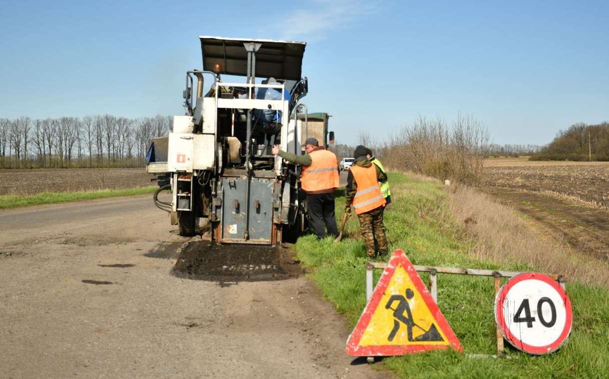 На Полтавщині стартував ремонт доріг