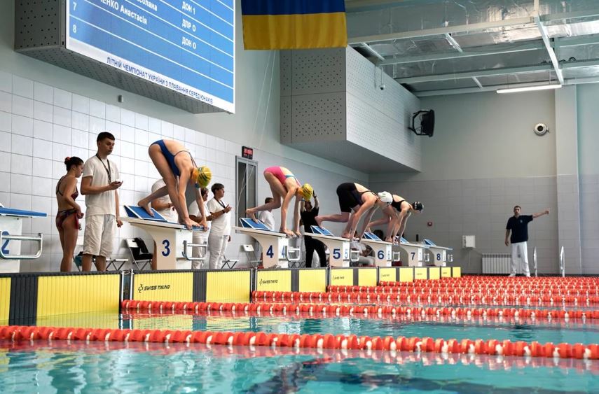 В Полтаве провели летний чемпионат Украины по плаванию среди юношей