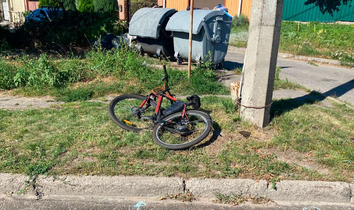 В ДТП травмована велосипедистка