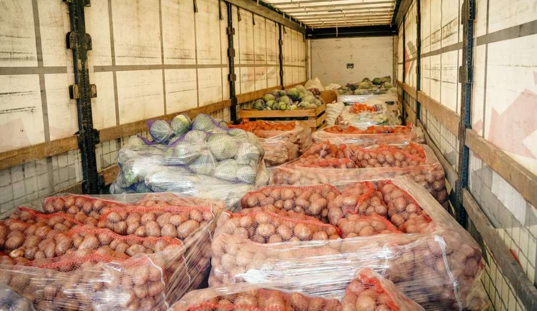 Полтавщина отправила в Херсонскую область 40 тонн продуктов питания