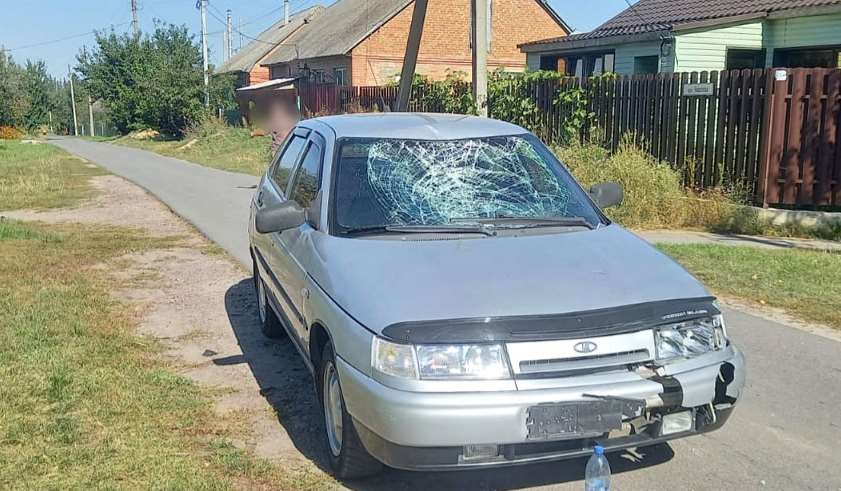 Поліція Полтавщини встановлює обставини ДТП, в якій травмований малолітній велосипедист