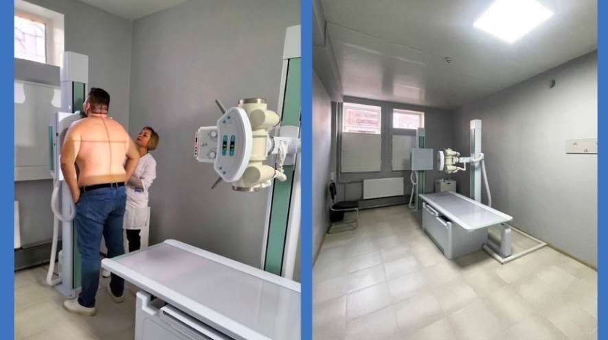 В 4-й больнице открыли рентгенологический кабинет с новейшей высокочастотной цифровой рентгеновской системой