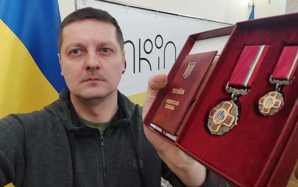 Журналист Полтавщины получил орден "За заслуги" III степени