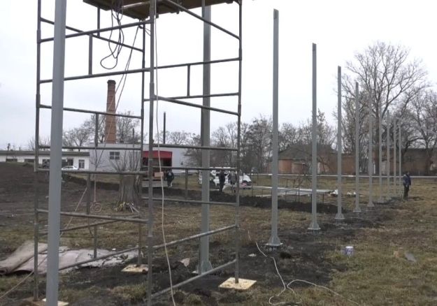 Для лікарні на Полтавщині будують сонячну електростанцію