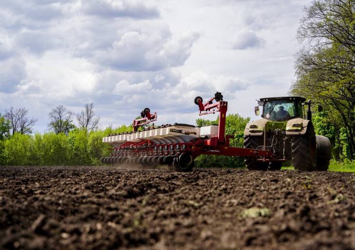 Аграрії Полтавщини засіяли 70 тисяч гектарів ранніх зернових