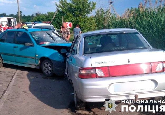 На Полтавщині – ДТП: п'ятеро постраждалих