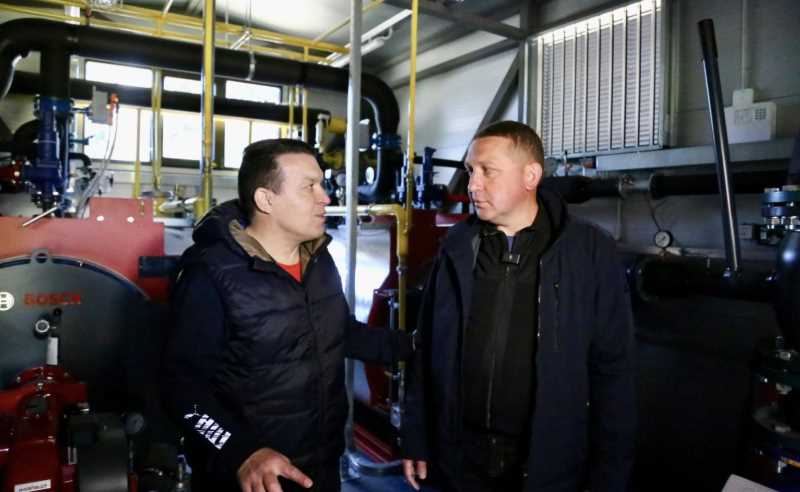 У Кременчуці встановили нову модульну котельню