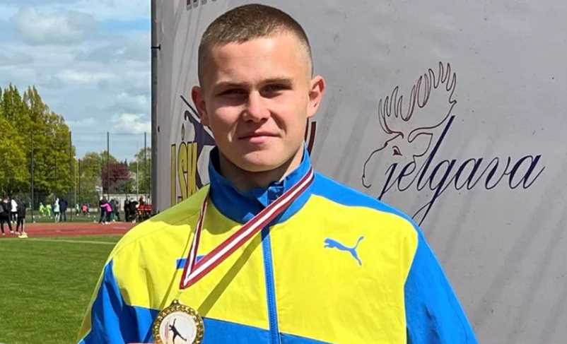 Полтавец стал чемпионом на международном турнире по легкоатлетическим метаниям