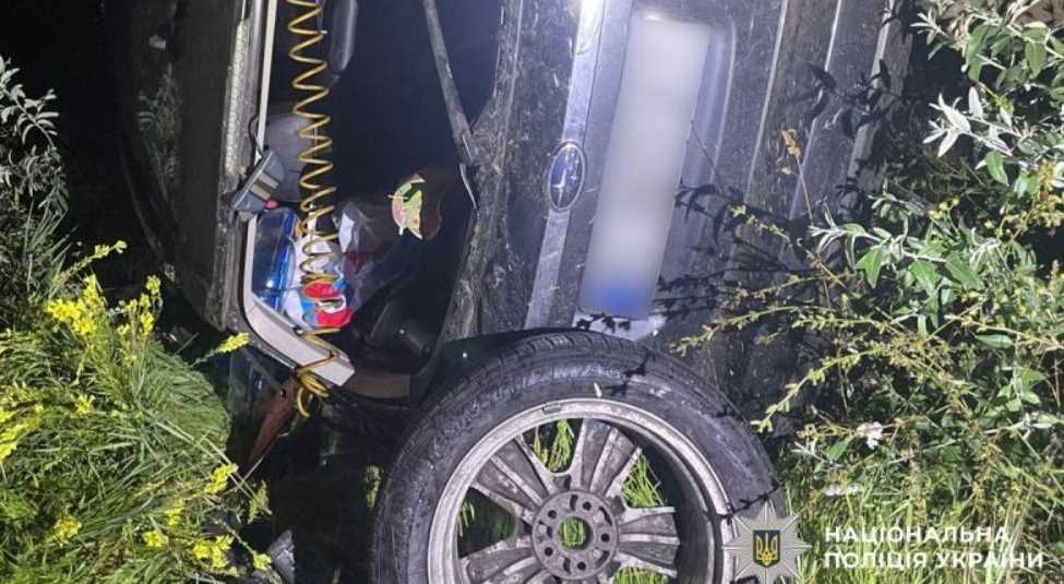 На Полтавщині в ДТП постраждали шестеро людей, серед них — діти